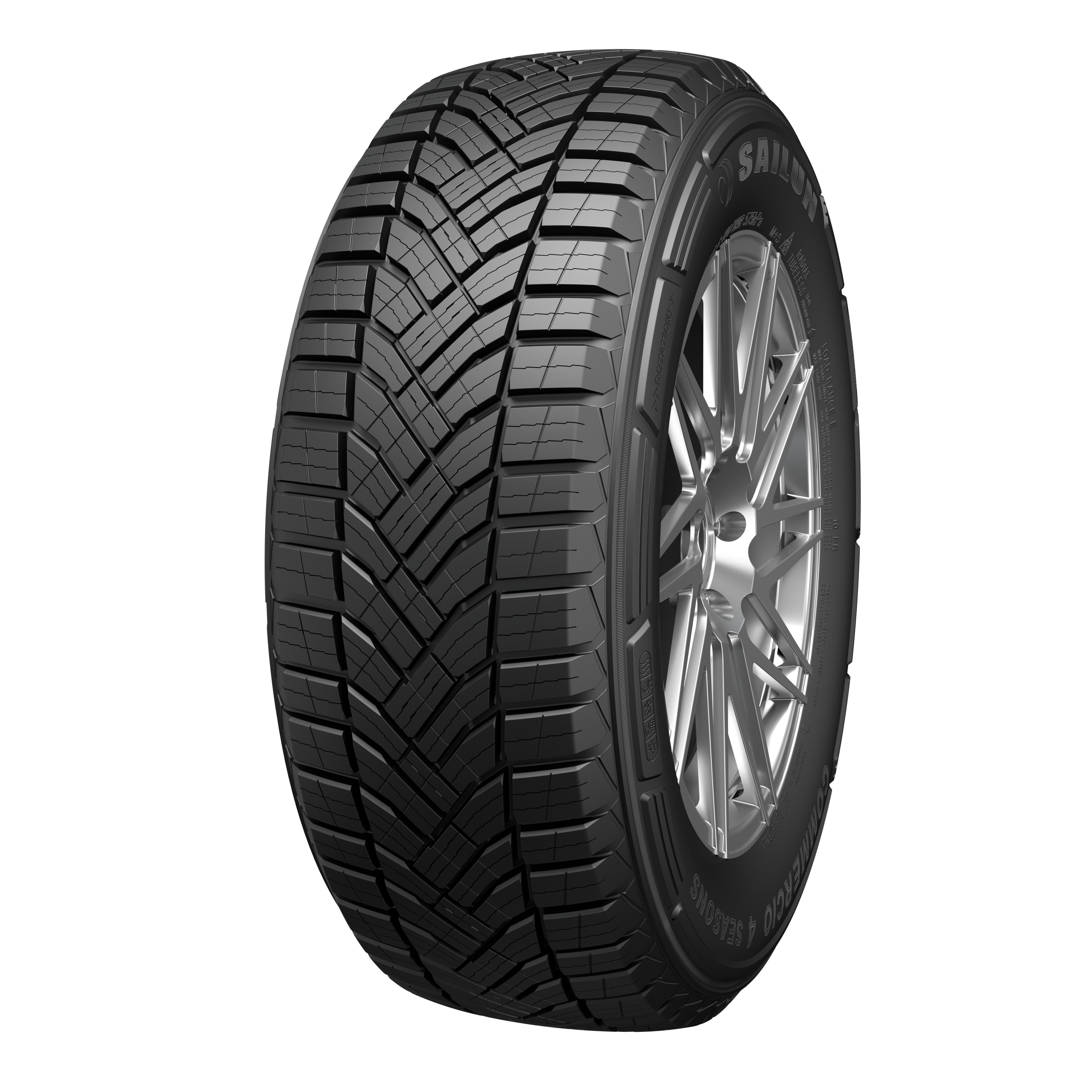 Автошини 215/75R16C 116/114R COMMERCIO 4 SEASONS SAILUN